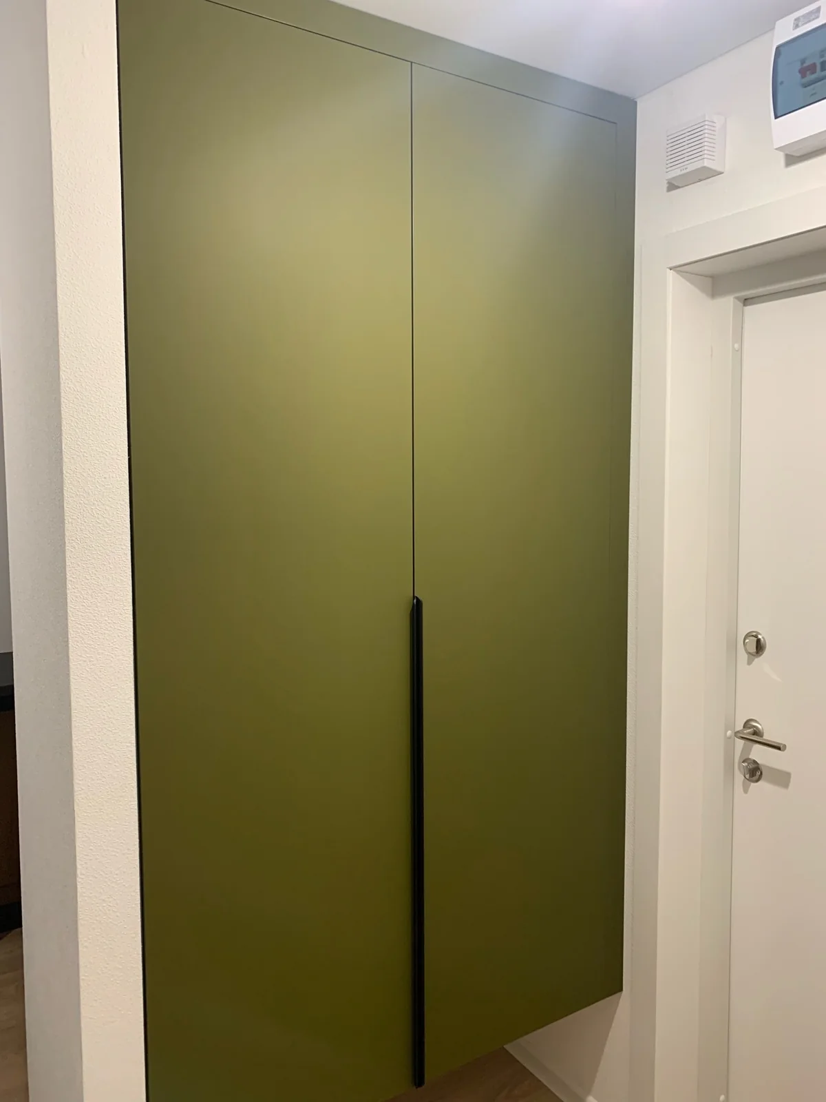 Встроенный шкаф в прихожей